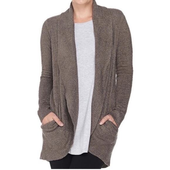 Barefoot Dreams CozyChic Lite Circle Cardigan Medium - Picture 1 of 5